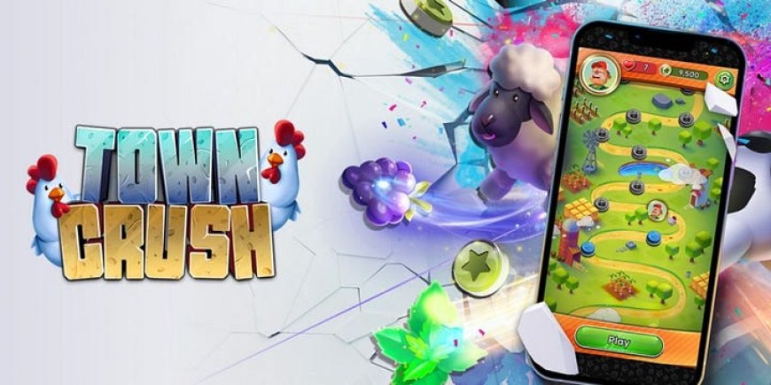 What is Town Crush? A mix and match crypto Game